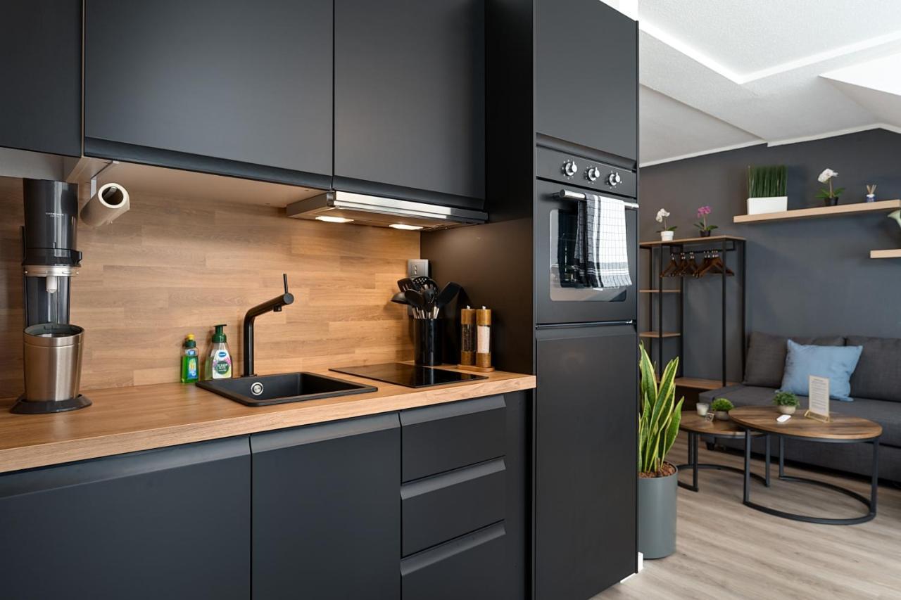 Federnest - Luxus-Studio - Kingsize Boxspringbett - Home-Office Mit Monitor Und Drucker - 11 Min Hbf Дуйсбург Екстериор снимка